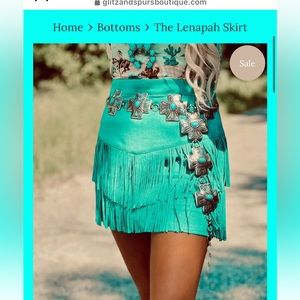 The Lenape Skirt from Glitz and Spurs Boutique